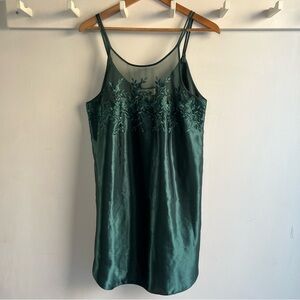 Women’s Green Slip Dress